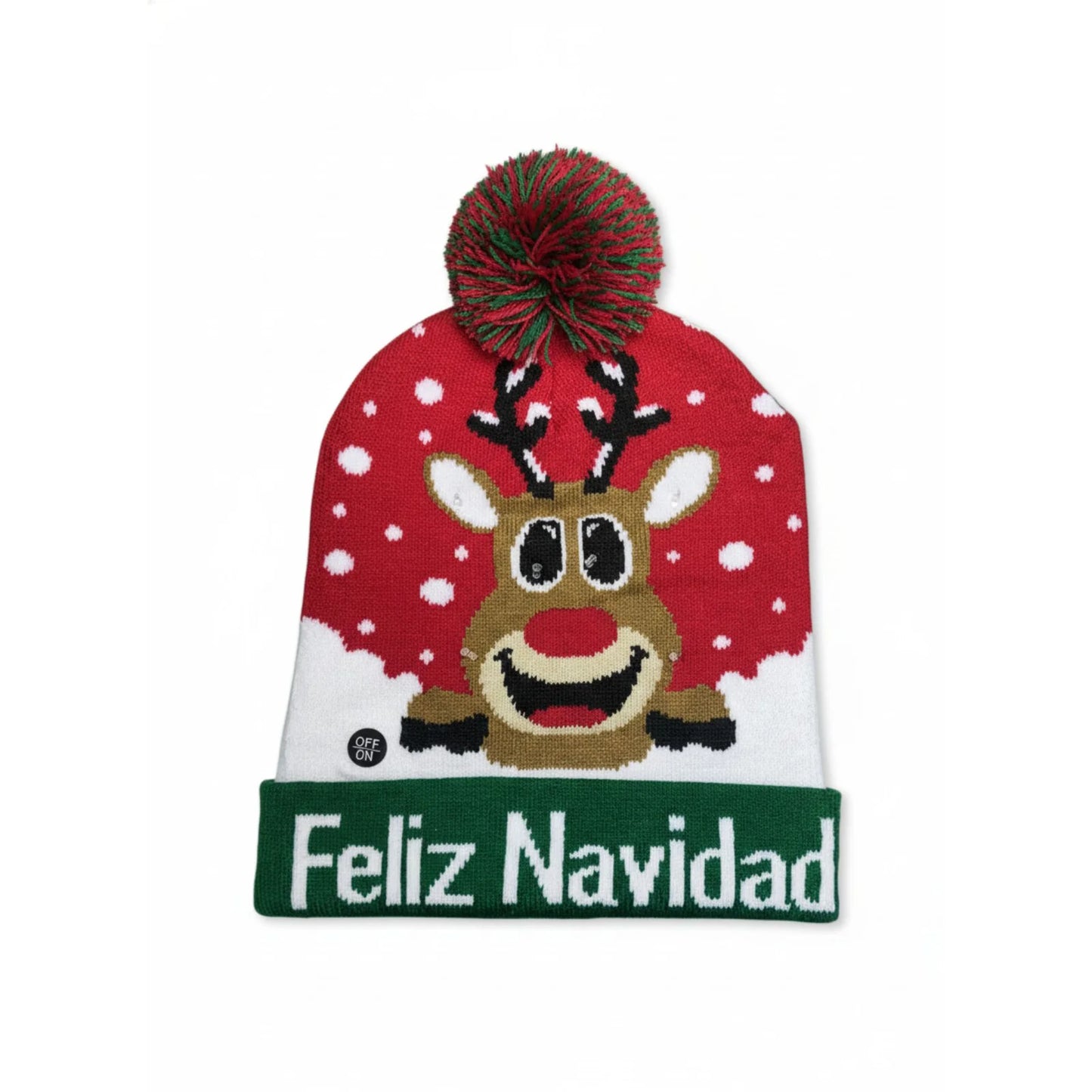 Gorros Navideños Con luces
