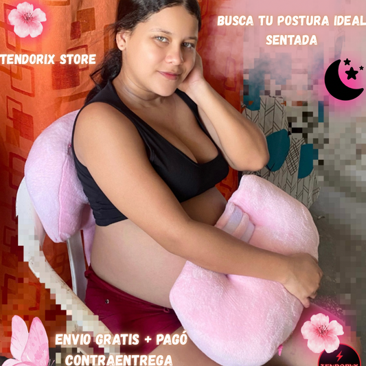 Almohada de Embarazo y Doleres de Tela Flannel®
