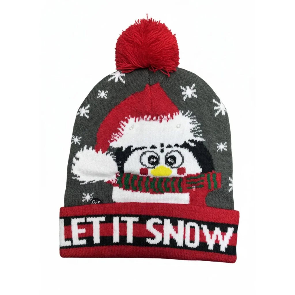 Gorros Navideños Con luces